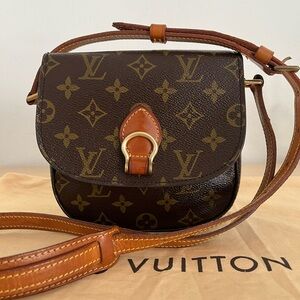 Louis Vuitton Monogram St Cloud Mini Twoway Shoulder Crossbody EUC COA Circa1988